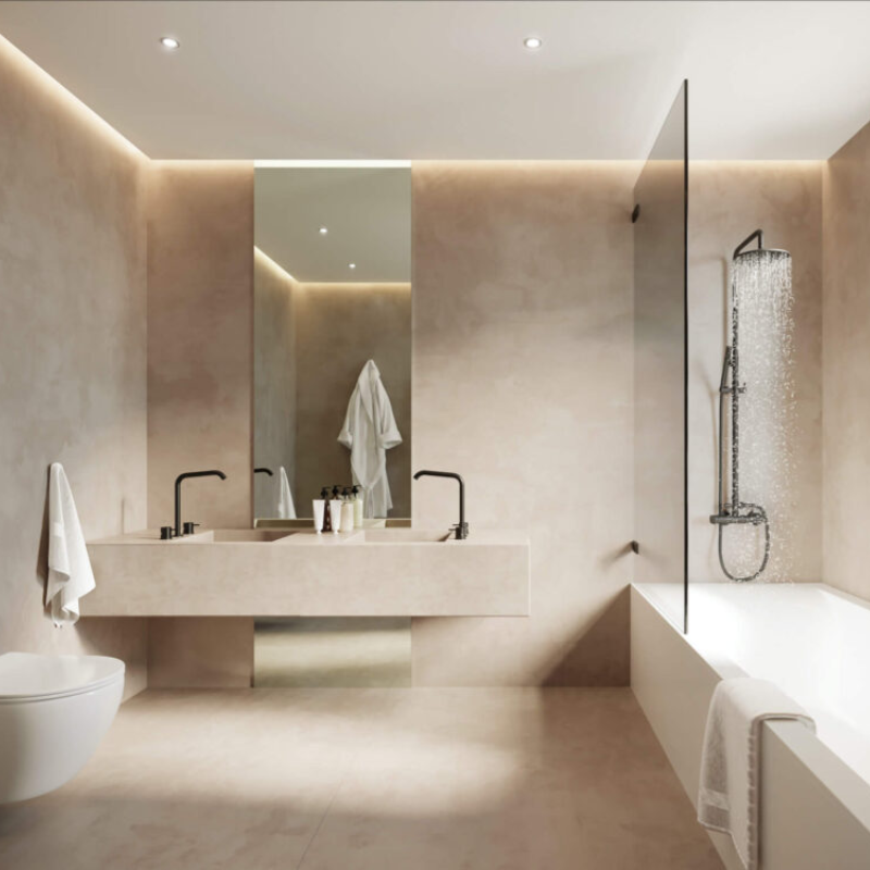 Is Beton Ciré hetzelfde als Microcement?