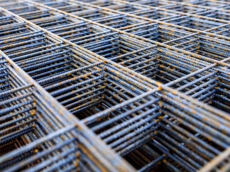 Wapeningsnetten gewicht