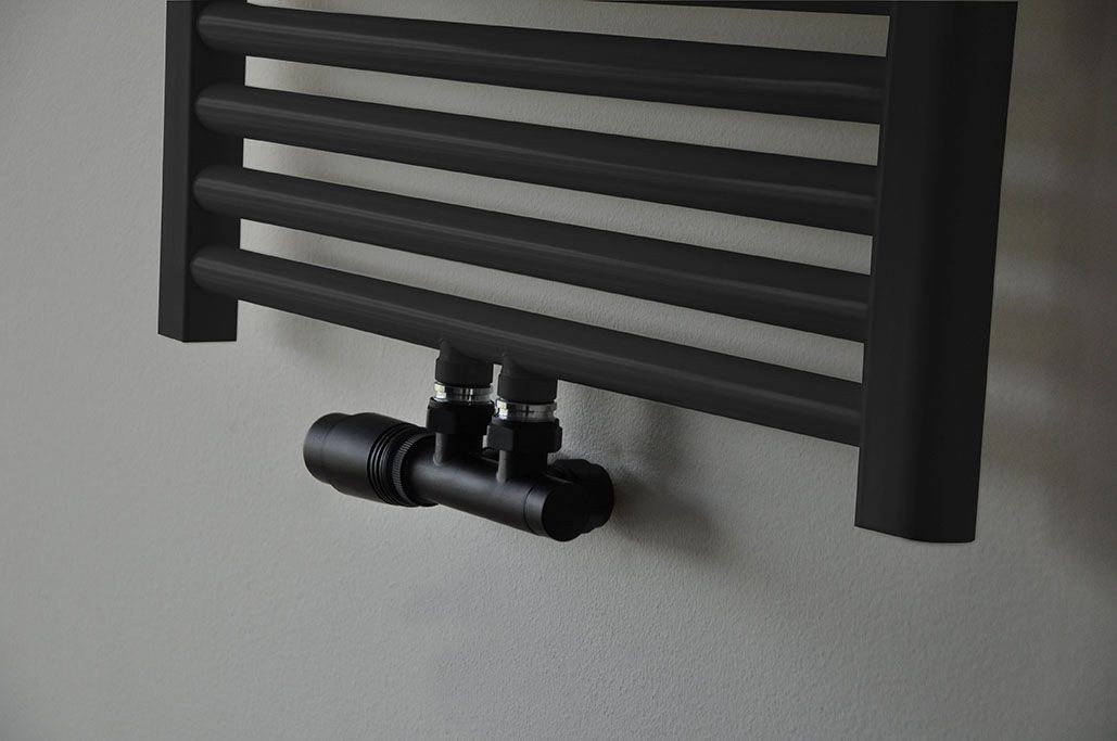 Bevestigingssets Radiatoren Zwartkleurig