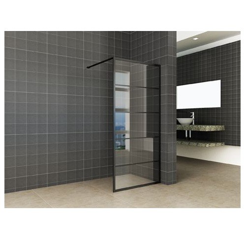 Inloopdouches Zwartkleurig