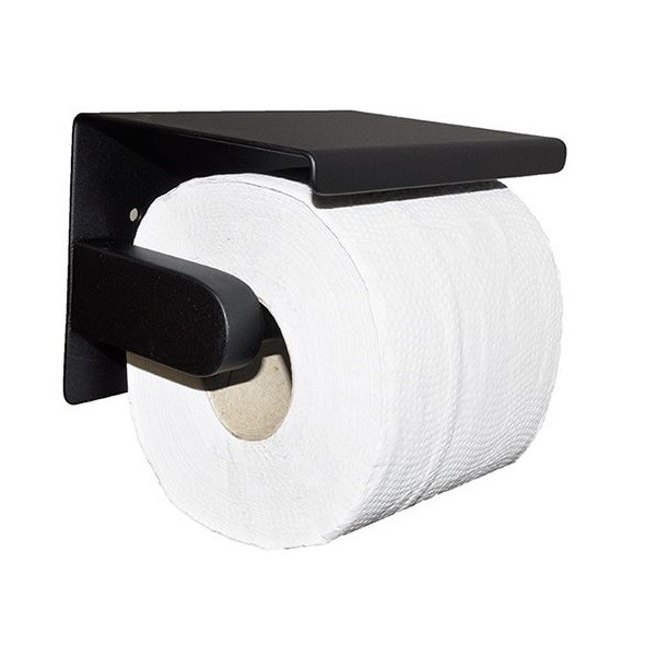 Toiletrolhouders Zwartkleurig