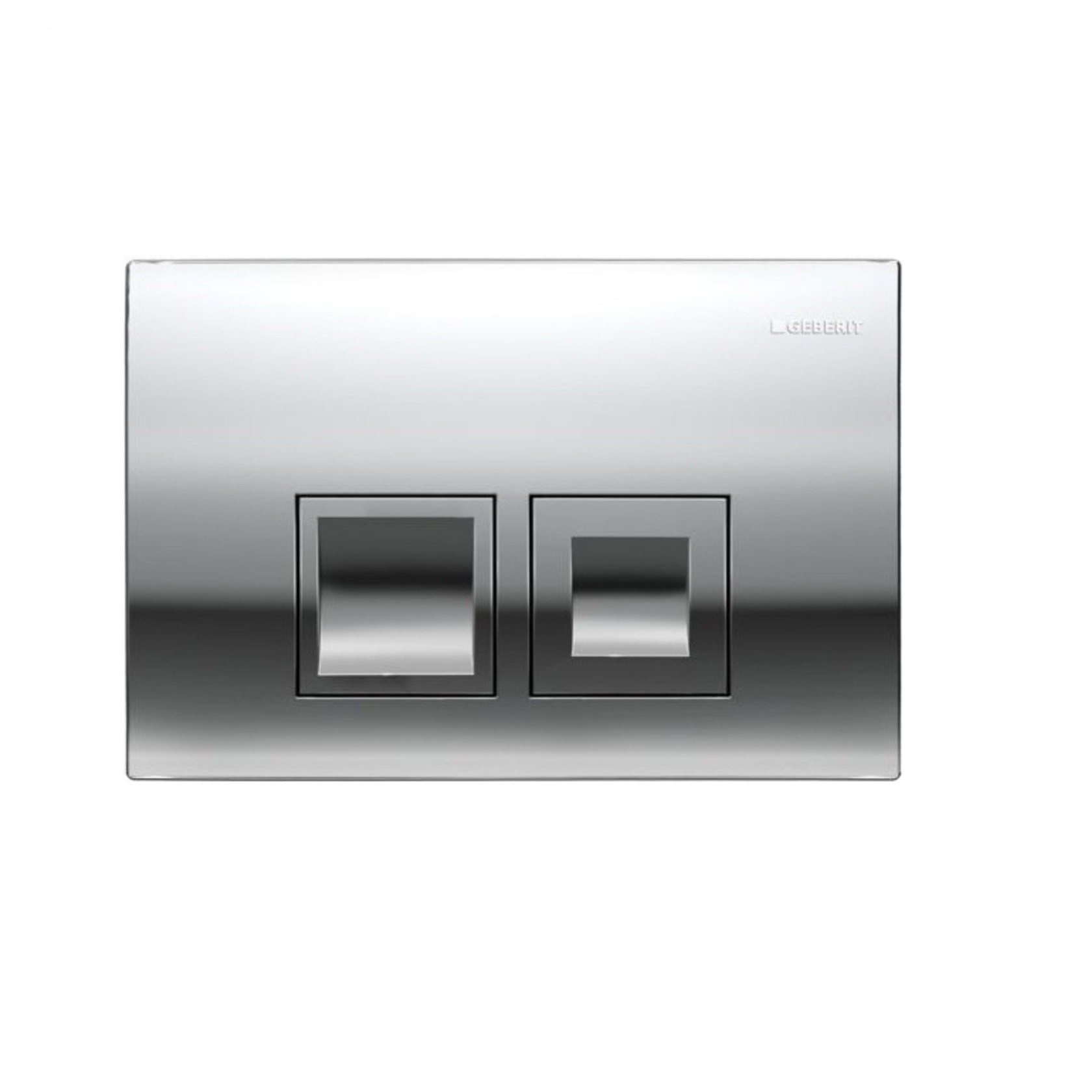 Toilet Bedieningspanelen Chroomkleurig