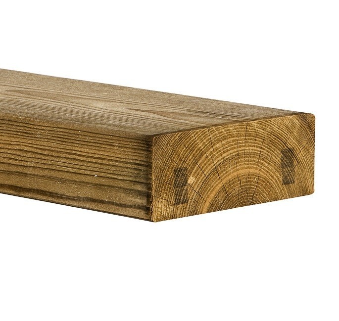 Vuren C Druk geimpregneerd 50x150