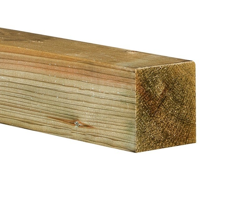 Vuren C Druk geimpregneerd 75x75