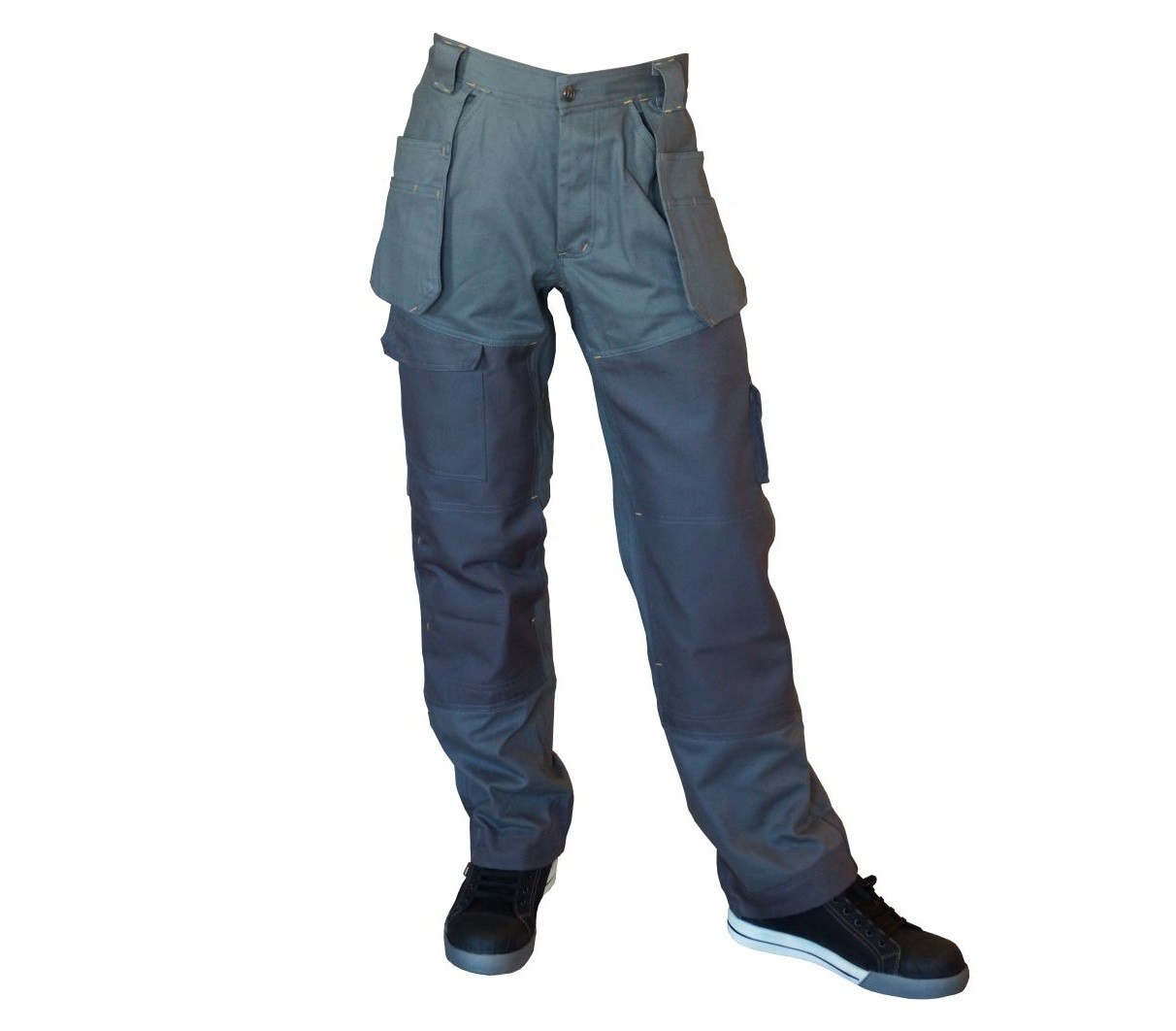Werkbroek BE-WEAR DLX GRIJS