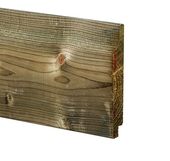 Halfhouts Rabat Druk Geïmpregneerd