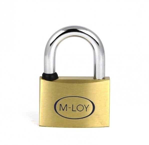 M-LOY Messing Hangslot