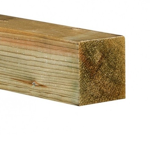 Vuren C Druk geimpregneerd 100x100