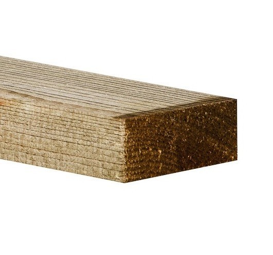 Vuren C Druk geïmpregneerd 32x100