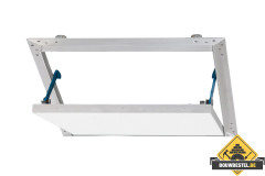 Rug Semin Inspectieluik AluLight Deco 200x200mm aluminium 2x12.5mm GKBI voor wand- en plafondmontage (22-015)