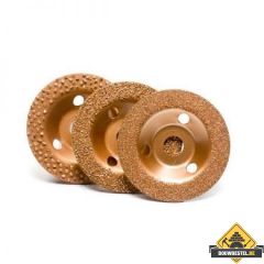 Carbide schuurschijf 125mm | G24 | Super Prof