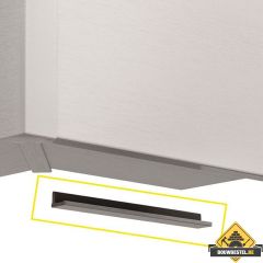 Eindprofiel 10mm voor Keralit dakrand 400 cm