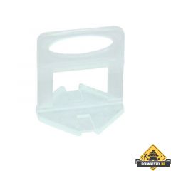 Fix Plus levelling clip voeg 2.0mm tegel 3-13mm - 500 stuks per zak