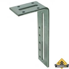Hoekanker Zwaar Type B 95X210mm 60X6 115x2 Sendzimir verzinkt - per stuk