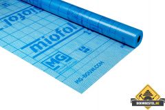 Miofol 125G 1,50 x 50 meter (75m²) Dampopen (dampdoorlatende) Folie