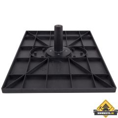 Raapbord kunststof 495x330 mm met greep