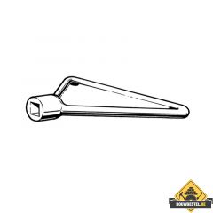 Rug Semin Kunststof Vierkantsleutel (22-219) - per stuk