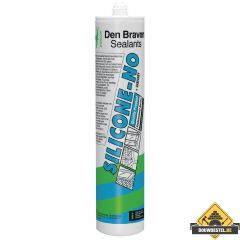 Zwaluw Siliconenkit NO Den Braven - Transparant Grijs - 310ml