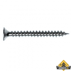 Spaanplaatschroeven 3,5x40 Platverzonken Kop PoziDrive Verzinkt per 500