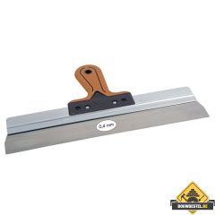 Spackmes SUPER PROF aluminium 480 mm RVS met SUPERSOFT-handgreep