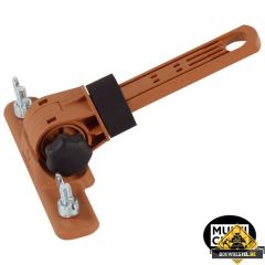 Super Prof Multi Click kunststof verlengstuk spackmes verstelbaar