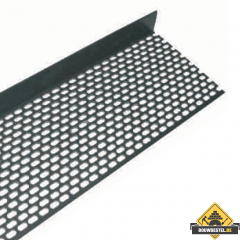 Ventilatie profiel (chaperon) 2500x30x100 mm antraciet PVC 