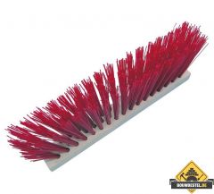 Voegbezem / Voegborstel SUPER PROF 270 mm rood. 3 rijen