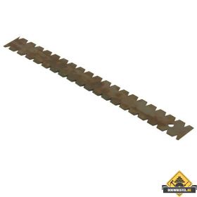Lijmmes 280 mm LV1. 9x5x7 mm. driehoek. per 3 stuks