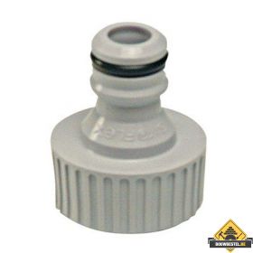 Nippel met inwendige draad 1" kunststof