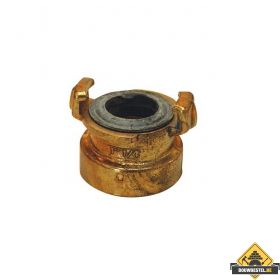Koppeling met inwendige draad 1 1/2" SUPER PROF messing