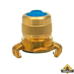 GK-Snelkoppeling met slanghouder 18-23 mm SUPER PROF messing
