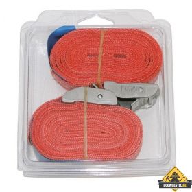 Sjorband 25mm 1-delig met klemgesp LC300 6 mtr. per 2 stuks