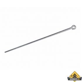 Afhangdraad 125mm met oog Metal stud per stuk