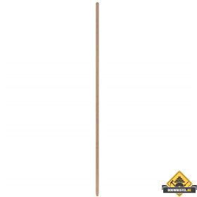 Houten bezemsteel / steel hout Tauari SUPER PROF 160 cm x 28.0 mm