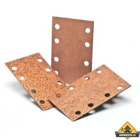 Carbide schuurplaat velcro recht | 133x81mm | G80 | Super Prof