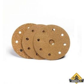 Carbide schuurplaat velcro rond 9H | 125 mm | G60 | Super Prof