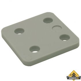 GB Drukplaatjes / Stelplaatjes Grijs Zonder Sleuf 70X70X7 - 48 stuks