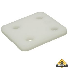 GB Drukplaatjes / Stelplaatjes Transp. Zonder Sleuf 70X70X6 - 48 stuks