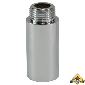 Kraanverlenger 1/2 x 50 Chroom