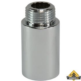 Saniville Kraanverlengstuk 1/2 x 40 Chroom