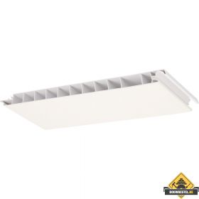 Florence buitenplafond paneel 250x16,5mm Wit 450 cm
