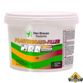 Zwaluw plasterboardfiller wit emmer 5 liter