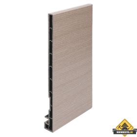 Keralit dakrandpaneel 250mm Vergrijsd ceder - Classic (bestelnr. 2825)