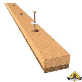 Nevima IVI-Centraalregel 30mm - lengte 1250mm - per stuk 
