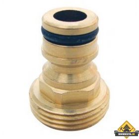 Nippel met uitwendige draad 3/4" SUPER PROF messing