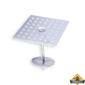 Plakpennen 155mm (x2.7mm) Plaat: 50x50mm