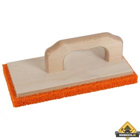 Schuurspons SUPER PROF hout rood grof 280x70x20 mm
