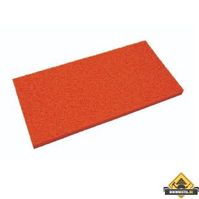 Schuurspons los rood grof 410x210x18mm SUPER PROF