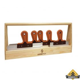 SUPER PROF Spackmesset met softgrip spackmessen