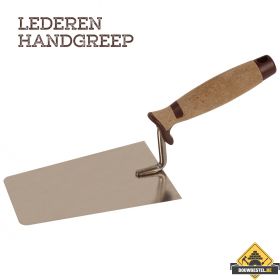 Super Prof Eco Pure RVS stukadoorstroffel recht - 180 mm